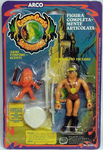 ANCIENNE FIGURINE :THE OTHER WORLD ARCO 1982 GALAXIE FANTASTIQUE EUR 8